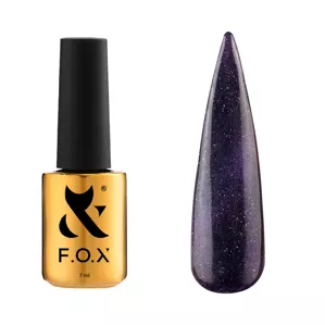F.O.X Gel Polish  GALAXY CAT EYE  Гель-лак з ефектом котячого ока 7 мл №004 Galaxy